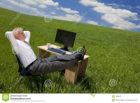 http://www.dreamstime.com/stock-photos-businessman-relaxing-green-office-image9638033
